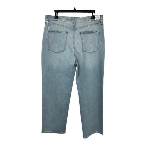 Hudson jeans Noa mid rise crop denim light blue size 34 - Picture 3 of 5